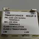 Lusperi 4011F-3 120V to 24V Transformer 40VA for Trane Furnace, Compatible with Furnaces/HVAC Equipment, 24 Volt Furnace Transformer