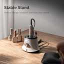 MelodySusie Multifunctional Desktop Cordless Nail Drill with Foot Pedal, SC320I 30000RPM E-File with Bit Holders & Elegant Design for Manicure Shaping & Gel Removal, Ideal for Nail Artists & Home Use