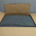 EHEYCIGA Orthopedic Dog Beds for Large Dogs with Removable Washable Cover for Crate, Grey, 35x23