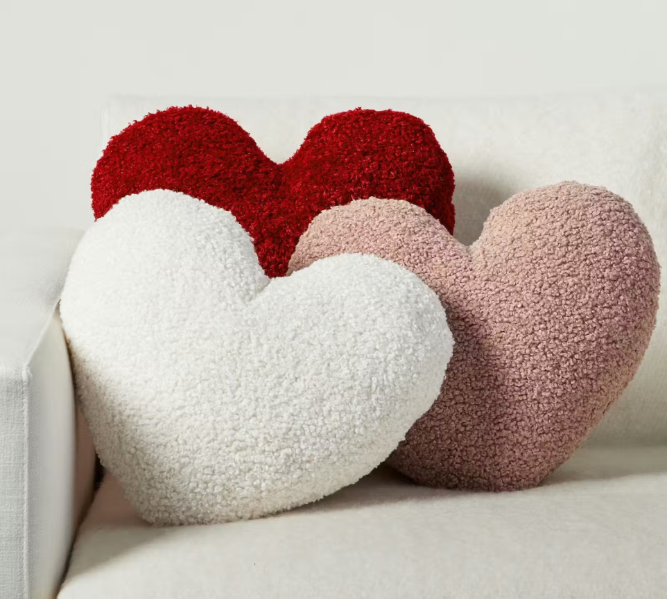 Decorative Pillow Heart 2 pcs