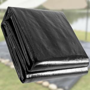 Heavy Duty Tarp 7x9FT,5 Mil-Multipurpose Waterproof Poly Tarpaulin with Reinforced Edges & Rustproof Grommets for Roof Cover,Pool,Greenhouse,Camping & Outdoor Protection