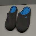 VeraCosy Men's Two-Tone Memory Foam House Slippers Indoor Outdoor Durable Rubber Sole Size 13-14