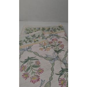 Boho Washable Rugs 10x16, Large Floral Rugs for Bedroom, Living Room Carpet, Non Slip Ultra-Thin Carpet for Kids Playroom Dorm Dining Room