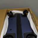 LEVEL8 Carry on Luggage Airline Approved, Carry-on Suitcases with Wheels, Lightweight Hardside Luminous Textured Luggage for Travel with Tsa Lock, 20 Inch, Navy