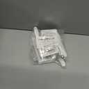 2 x TonGass 4-Pack RV Curtain Holders with Screws (White)  Camper & Motorhome Curtain Clips for Window Drapes, Heavy-Duty Plastic Retainers for RV, Boat, and Trailer Curtains