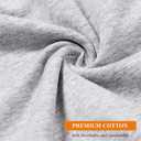 WEEOATAR Incontinence Care Shorts,Fistula Pants,Catheter Underwear Incontinence Pants,Urine Bag Underwear with Double Pockets for Nephrostomy,Foley,Suprapubic&Biliary Catheters(Man Light Grey,L)