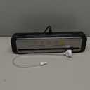 MegaWise Vacuum Sealer Machine - Powerful 80kPa Suction, Built-in Cutter, One-Touch Operation, Includes 10 BPA-Free Bags, Dry & Moist Modes, Keeps Food Fresh 5x Longer (16.14 x 5.59 x 4.02 inches, Silver Grey)