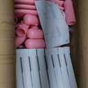 4 Piece Kids Chair Set 3 Levels Adjustable Stackable Kids Chairs Ideal for Playrooms, Schools, Daycares and Homes Washable and Easy to Clean Max Weight 220LB(Pink 4Piece Set)