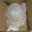 3Pcs Cylinder Pedestal Stands for Party, Gold Round Cylinder Stands for Parties, Metal Plant Cylinder Cake Stands for Flowers, Cylinder Tables for Wedding, Party, Birthday, Garden Decor