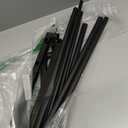 3Tier Toilet Overhead Shelf, Freestanding Metal Bathroom over Toilet Organizer Rack, SpaceSaving Toilet Overhead Storage Rack, Tall Bathroom Toilets Shelf for Restroom, Laundry, Balcony, Black