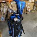 Callaway Golf Strata Complete Golf Set, 8 Piece (Blue, Right Hand, Alloy Steel, Iron 6, 7, 8, 9, PW, 5h, Driver, 5W)