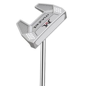 MAZEL Tour GS Men's Golf Putter,Right Handed,Golf Head Cover Included (Zero Torque Putter,Silver Head, 35")