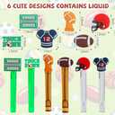 48 Pieces Baseball Bubble Wands Baseball Party Supplies Sports Bubble Wands Goodie Bags Stuffers Birthday Treats Classroom Prizes