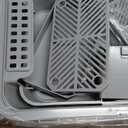 XXXL Extra Large Stainless Steel Litter Box, 28" L x 20" W x 14" H Super Large Stainless Steel Litter Box, Suitable for Large Cats and Multiple Cats, Non-Sticky, Anti-Leakage, Easy to Clean