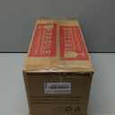 EDISHINE Pendant Light, Hand Blown Hanging Light Fixture, Adjustable Brushed Nickel Rods, Blue Glass Pendant Lighting for Kitchen Island, Sink, Bathroom, Dining Room