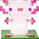 Paladone Minecraft Officially Licensed Axolotl Free Standing Desk Light, Gaming Room Decor and Merchandise for Boys and Girls, Nightlight Gift Accessory for Playroom and Bedroom