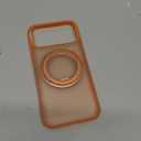 TORRAS 360 Magnetic Stand for iPhone 17 Pro Max Case, [Fit for MagSafe] [4X Military-Grade Protection] Slim Case for iPhone 17 Pro Max 6.9", Translucent Cosmic Orange, Ostand O3 Fitness Series