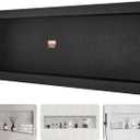 VEVOR Shower Niche Ready for Tile 16" x 50", Single Shelf Organizer, Square Corners Wall-inserted Niche Recessed, Sealed Protection Modern Soap Storage Niche for Shower Bathroom, Black