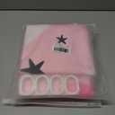 2 x Cute Pink Halloween Shower Curtain for Bathroom Aesthetic Halloween Decorations, Funky Groovy Floral Ghost Spirit Shower Curtain Set, Modern Y2K Gothic Spooky Preppy Bath Curtain (72"W x 72"L (Pack of 1))