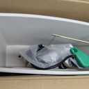 TOTO Drake 1.28 GPF Toilet Tank with WASHLET+ Auto Flush Compatibility, Cotton White - ST776EA#01