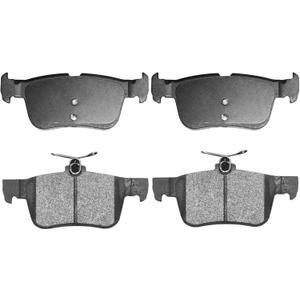 Premium Ceramic Disc Brake Pad Set - Compatible With Lincoln Mkz Mkx Mkc Nautilus Ford Edge Fusion Escape;ERAR