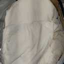 ULTICOR Reclining Love Seat Slipcover, 48" - 65" L, 6-Piece Velvet Stretch Loveseat Reclining Sofa Covers, 2 seat Love seat Recliner Cover, Thick, Soft, Washable (Ivory)