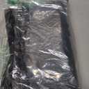 DM Cat Paw Print Litter Box Mat,Door Mat, Kitty Litter Rug,Half Circle,23.5x14.25 Inches (Black)