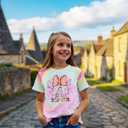 CM C&M WODRO Magical Kingdom Shirt Baby Girl Magic Castle Bow Tie-Dye T-Shirt Kids Fairy Tale Short Sleeve Summer Tee Tops(Tie-Dye 3,2-3 Years)