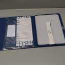 Harvopu Compatible for iPad 11th 10th Generation Case with Keyboard, Folio Cover with Pencil Holder, Multi-Touch Trackpad, 7 Color Backlit, Detachable Keyboard for iPad (A16) 11th/10th Gen (Navy Blue)