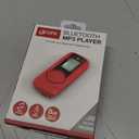 GPX MWB308R 8GB Bluetooth MP3 Player, Red