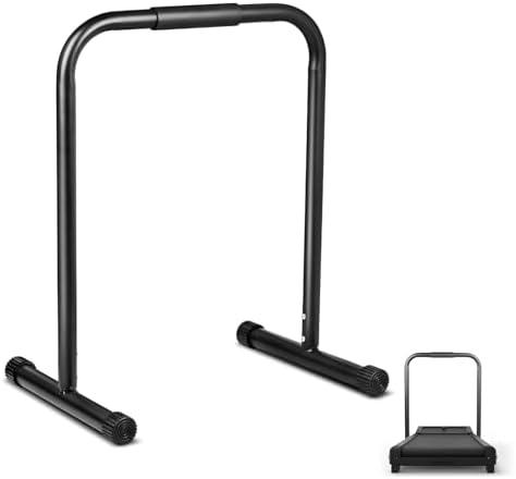VANEST Handle Bar for Walking Pad Compatible with Walking Pad 19.7'' Wide, Adjustable Handrail Height (31.5-37.4in), 330lbs Capacity, Stable Design for Home Office
