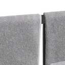 24 Inch Towel Bar for Bathroom 12/16/24/28/32/36 Inch Kitchen Towel Holder Matte Black Towel Rod Wall Mounted SUS304 Rustproof Towel Rack Modern Square Design (1, Matte Black, 24 Inch)