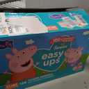 Easy Ups Girls & Boys Potty Training Pants, Size 5 (3T-4T), 124 Count, Peppa Pig Absorbent Pull Up Training Underwear, Up to 100% Leakproof Day and Night, Hypoallergenic