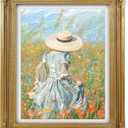 8.5x11 Picture Frame Matted to 8x10 Photo, Vintage Gold Frame for 8.5 by 11 Certificates Documents Awards, Antique Style Gallery Wall Tabletop Dcor