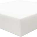 Foamy Foam High Density 6 inch Thick, 24 inch Wide, 24 inch Long Upholstery Foam, Cushion Replacement (6" x 24" x 24" (1 Pack))