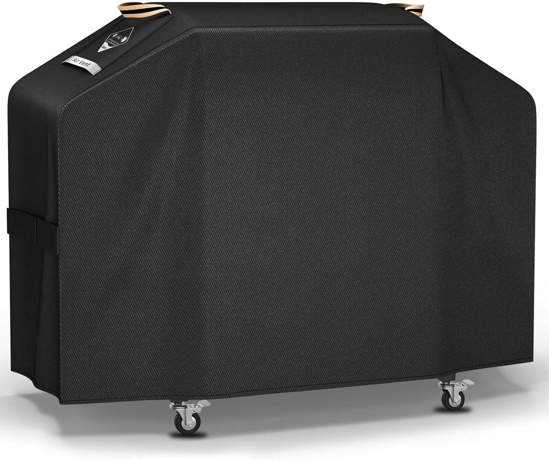 KINGLY Griddle Cover for Blackstone 36 inch Griddle with Hood,Rip-Proof Heavy Duty Material,Waterproof UV & Fade Resistant,Flat Top Gas Grill Cover with Velcro Strap and Air Vent