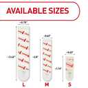 Command Medium Refill Strips, 36 Command Strips, Damage-Free Hanging, Reuse Medium Indoor Wall Hooks, No Tools Removable Adhesive for Home Decor