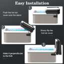 Hot Tub Cover Lift Spa Cover Lifter Hot Tub Accessories Universal Heavy-Duty Spa Lid Cover Lift Removal System
