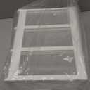 Gonice Small 3 Drawer Storage Organizer, White Plastic Drawer Storage, Small Desktop Organizer for Home, Office