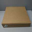 Christmas Tree Ornaments 16 Pcs Velvet Christmas Balls Bulk Flocked Christmas Tree Ball Ornaments for Holiday Wedding Party Christmas Tree Hangings (Brown & Green, 3.15Inch)