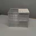 Yieach 2 Pack Acrylic Drawer Organizer With 6 Drawers,Stackable 11.1 Large Clear Storage Drawers and Makeup Organizer For Vanity,Bathroom Countertop,Cabinet,Pantry,Office Supply Storage Bins Drawers