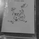 Exercise Bike, Magnetic Resistance Stationary Bikes for Home with App Compatible, Silent Indoor Cycling Bike with 350lbs Weight Capacity Comfortable Seat, Digital Monitor & Phone Mount