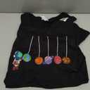 Astrophysicist Planet Cradle Astronomy T-Shirt Small, Black 