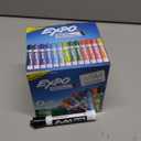 EXPO Dry Erase Markers, Low Odor Ink, Assorted Fashion Colors, Chisel Tip, 40 Count