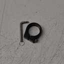 ONIPAX Anti-Theft Bicycle Seat Post Clamp Aluminum Alloy 31.8MM/34.9MM Black