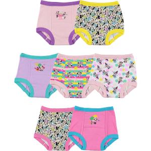 Disney Girls Minnie Mouse Potty Training Pants and Starter Kit with Stickers & Tracking Chart in Size 4t
