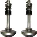 UTV Snow Plow Skid Shoe Pair Fits Moose M91-50021 M91-50023 ATV Fits Several Blades with 5/8" Shaft