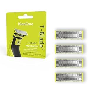 4-Pack Replacement Head Compatible with oneblade QP series,Black