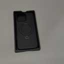 CANSHN 360 Spin Magnetic Stand for iPhone 16 Pro Max Case with Camera Control [Full Camera Protection] [Compatible with Magsafe] Translucent Matte Shockproof Protective Phone Cover 6.9" - Black