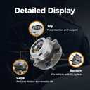PAROD Pair 513296 Front Wheel Hub and Bearing Assembly Fit For 2013 Infiniti JX35, 19-21 QX50, 14-20 QX60, 07-18 Nissan Altima, 09-14 Maxima, 16-21 Maxima, 09-18 Murano, 13-20 Pathfinder, 11-17 Quest